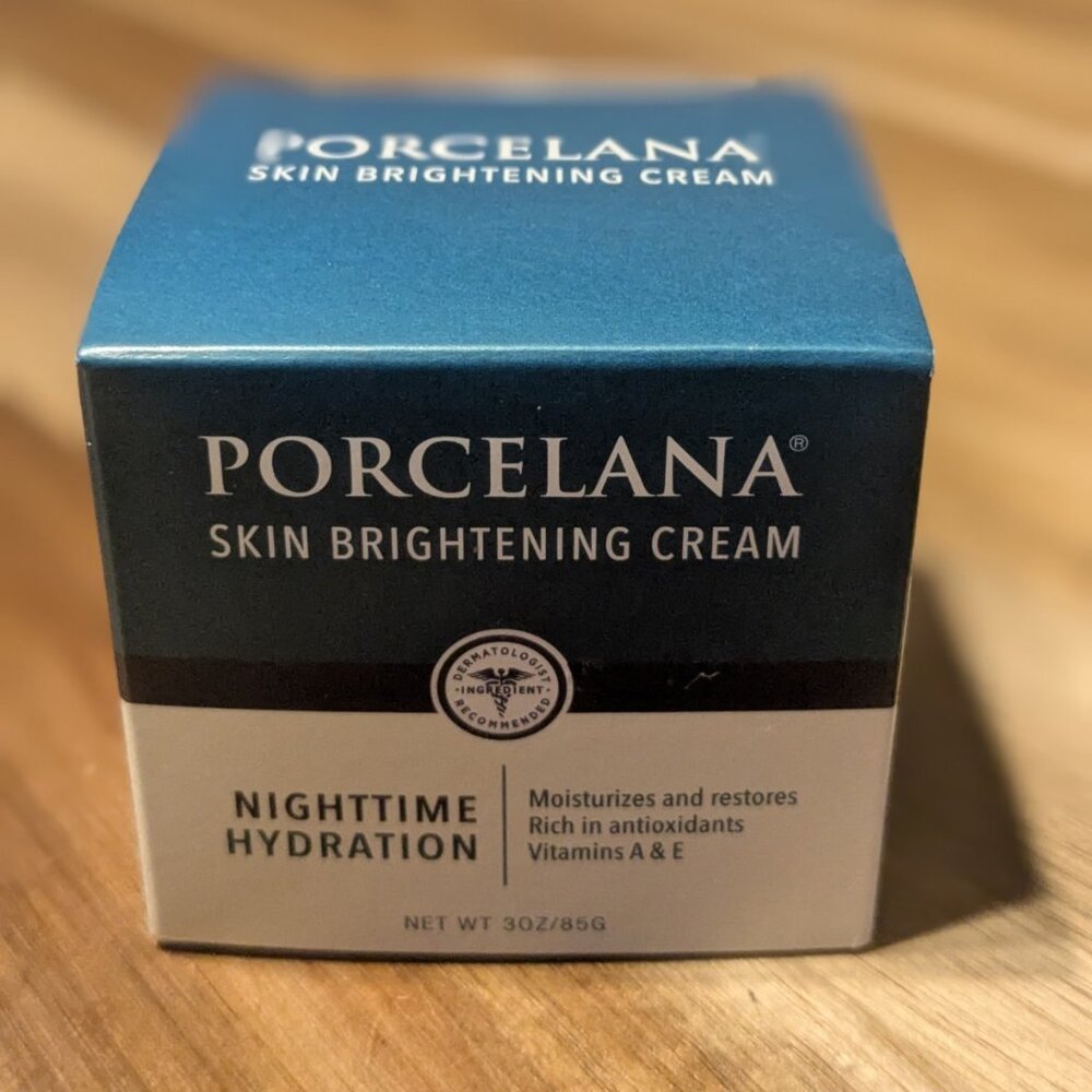 Porcelana Nighttime Hydration Cream Formula - Fades Dark Spots & Evens Skin Tone